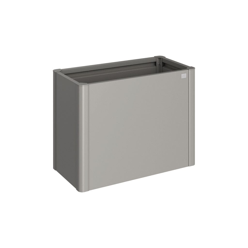 Biohort Potager surélevé 1x0,5 Gris quartz métallique