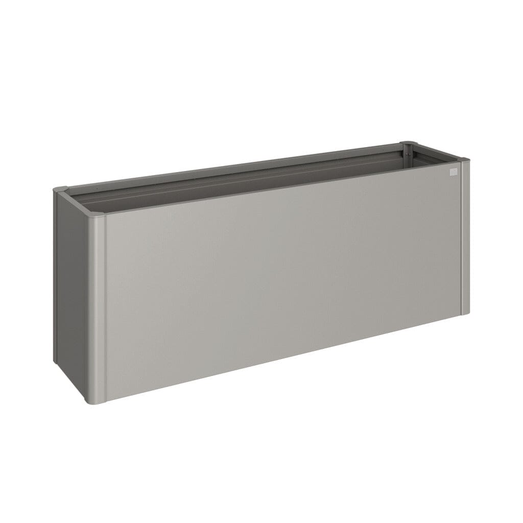 Biohort Potager surélevé 2x0,5 Gris quartz métallique
