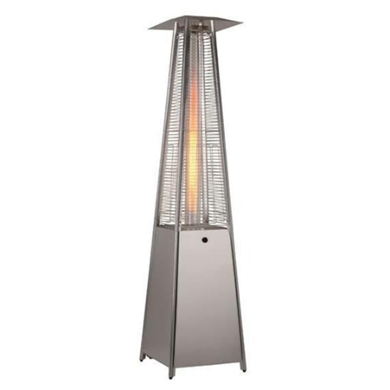 Blaser + Troesch Ambi-Sun Inox Chauffage Pyramide d'extérieur à gaz en acier inoxydable
