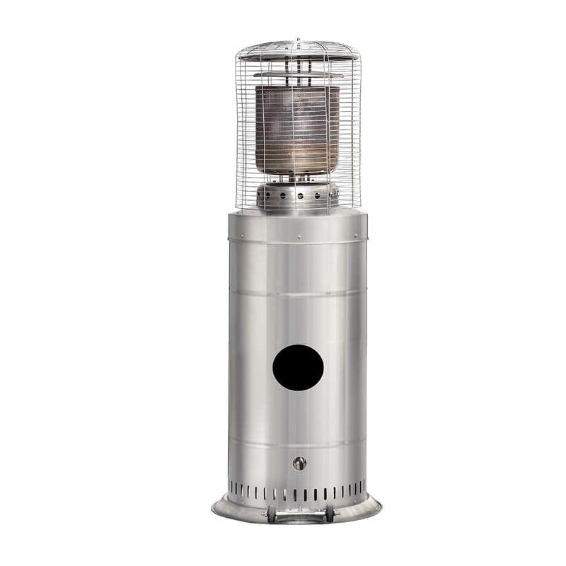 Blaser + Troesch Garden-Flame Inox Chauffage d'extérieur à gaz en acier inoxydable