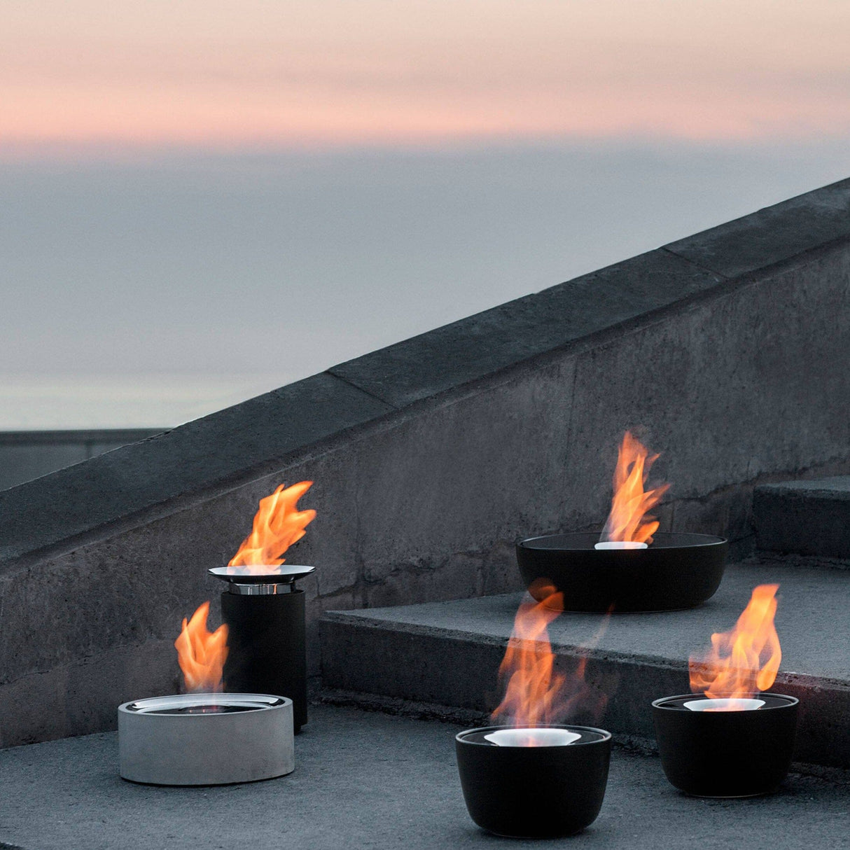 Blomus 65078 Fuoco Foyer au gel Ø18cm