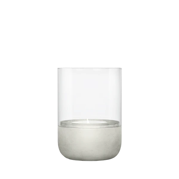 Blomus Calma Lanterne Photophore Ø10cm H:14cm Gray