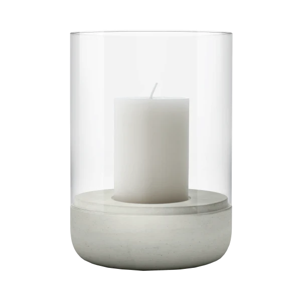 Blomus Calma Lanterne Photophore Ø15cm H:22.5cm Gray