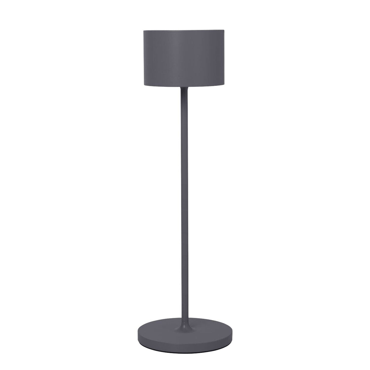 Blomus Farol Lampe de table sans fil LED USB H:33,5cm Warm gray