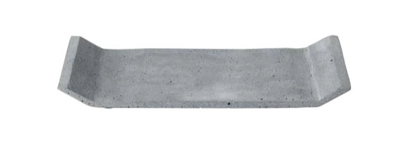 Blomus Moon Plateau Polystone Small Gris Foncé