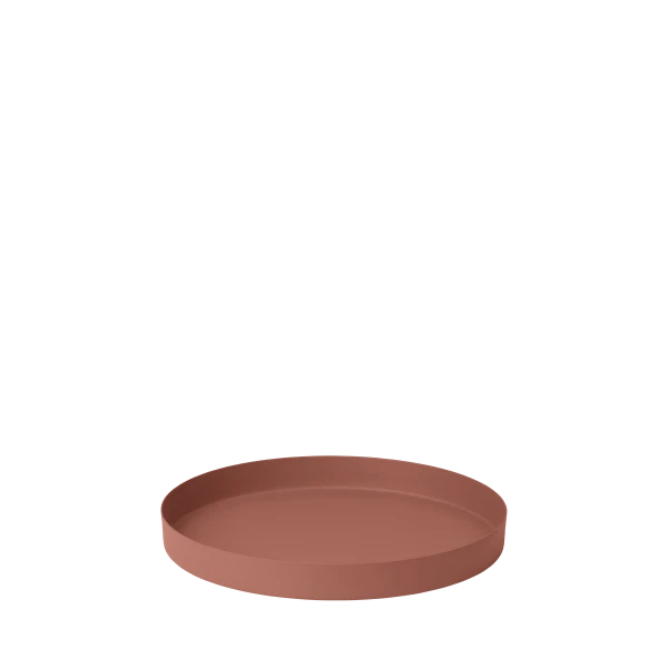 Blomus Reo Plateau Acier Small Rustic Brown