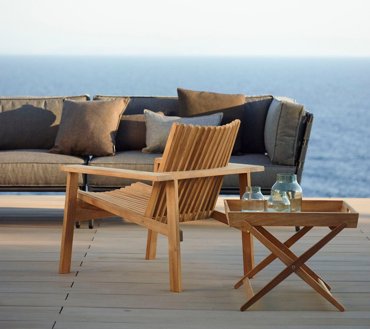 Cane-line Amaze Fauteuil Club Lounge empilable (4402T)