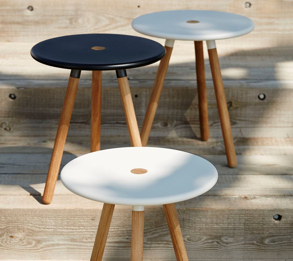 Cane-line Area Table basse - Tabouret Ø 40cm H:46.5cm (11009)