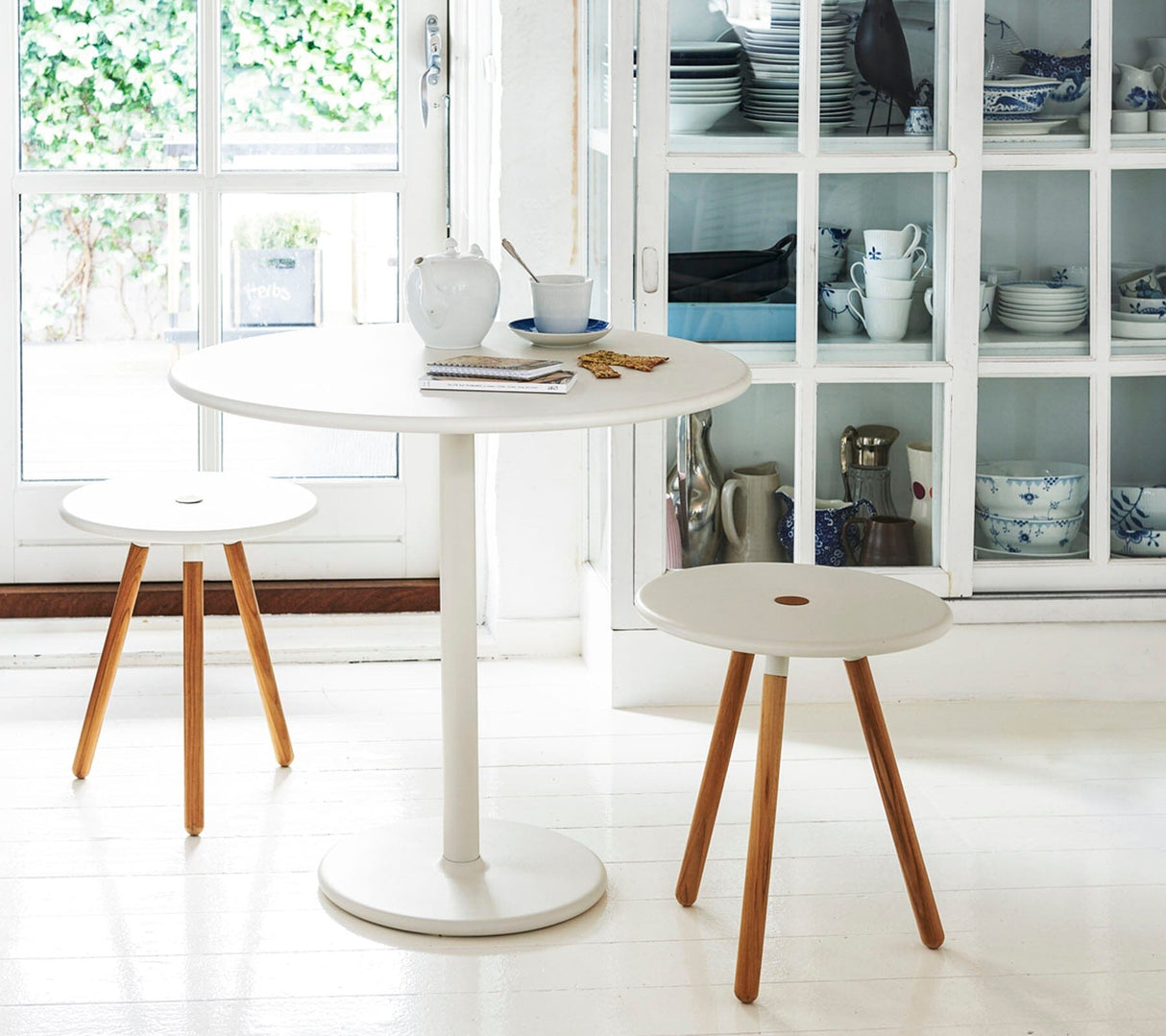 Cane-line Area Table basse - Tabouret Ø 40cm H:46.5cm (11009)