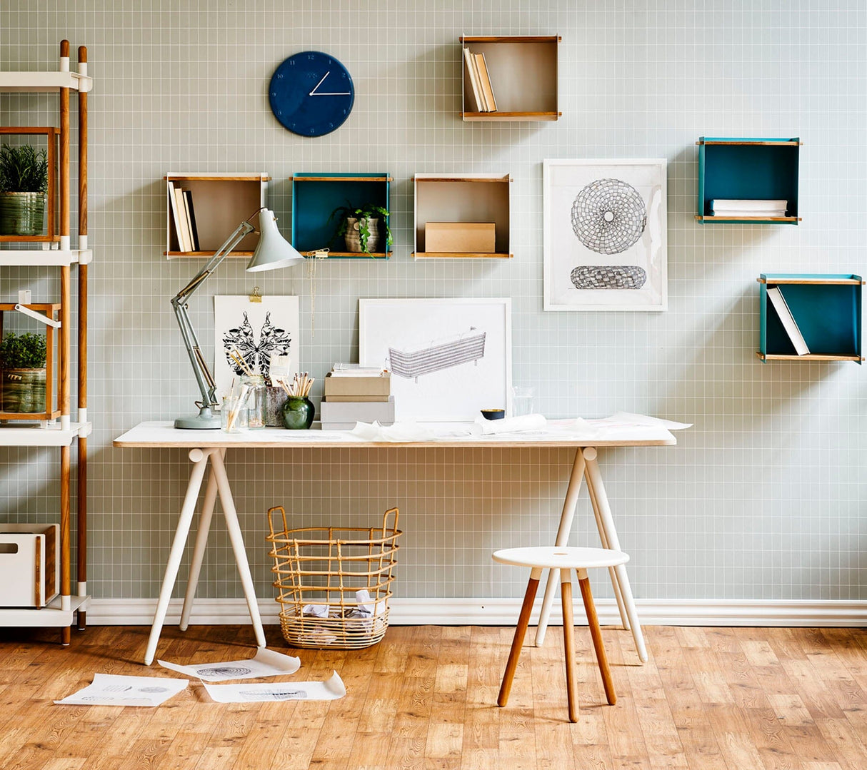 Cane-line Area Table basse - Tabouret Ø 40cm H:46.5cm (11009)