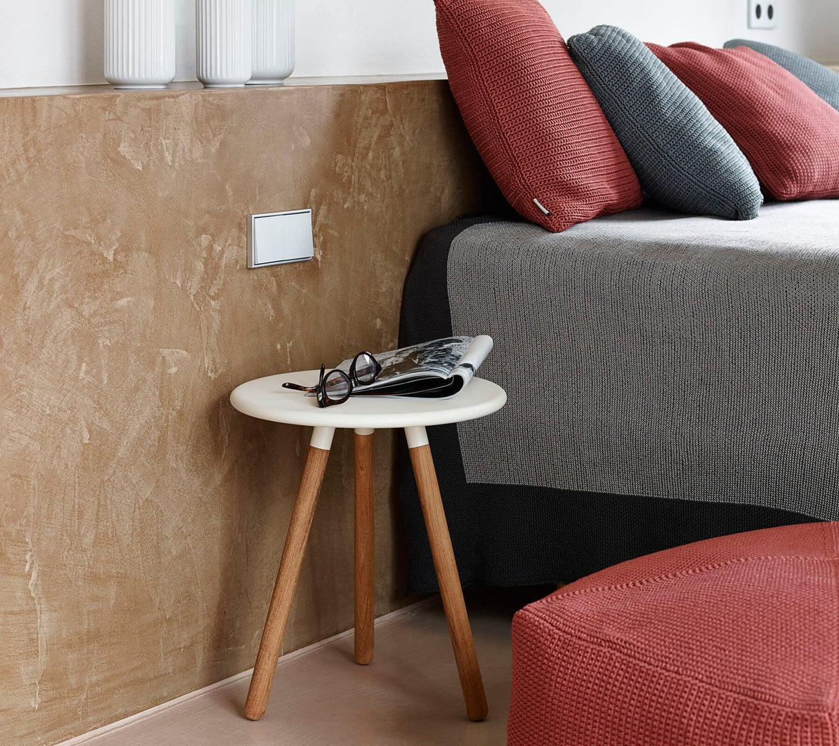 Cane-line Area Table basse - Tabouret Ø 40cm H:46.5cm (11009)