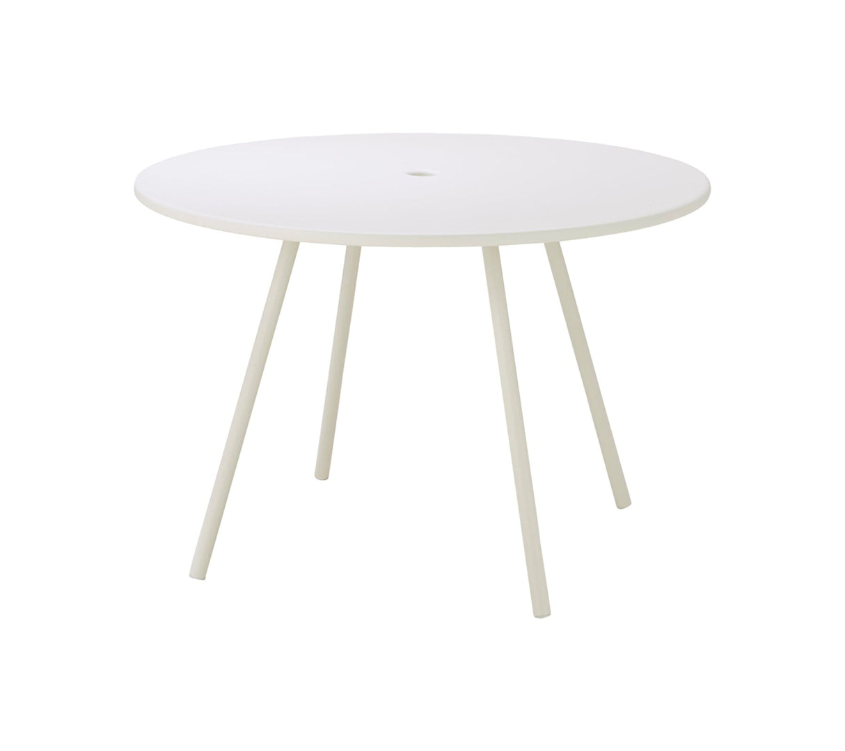 Cane-line Area Table ronde Ø 110cm (11010) White (Aluminium)