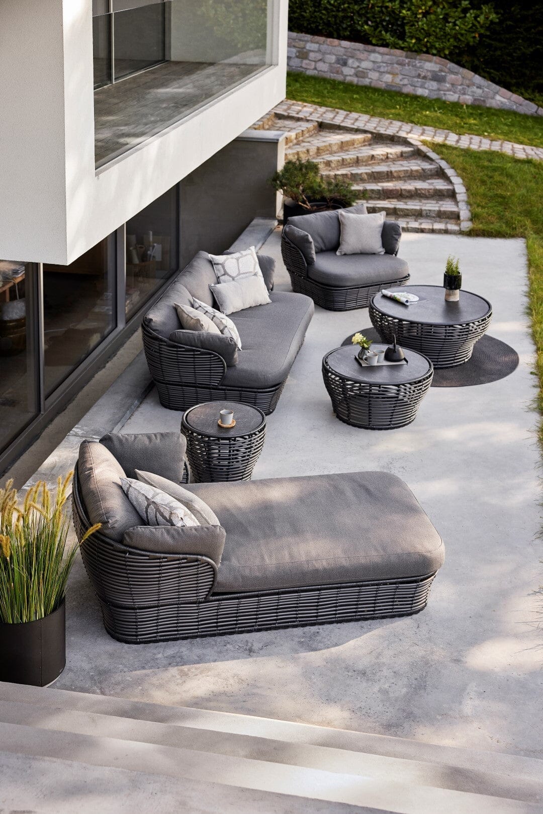 Cane-line Basket Daybed, coussins inclus (55500)