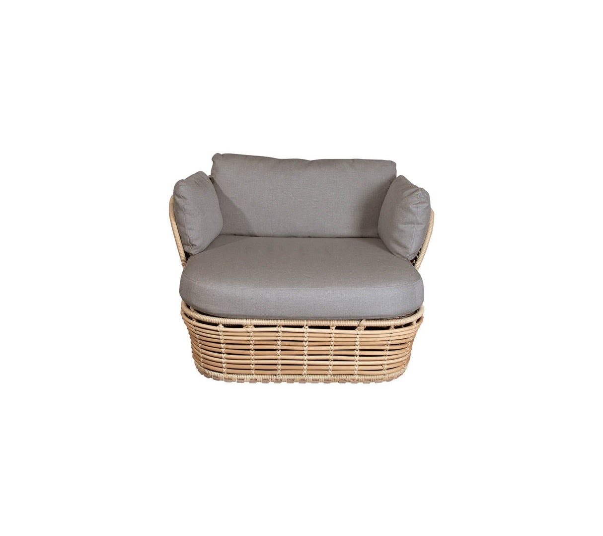 Cane-line Basket Fauteuil Club Lounge, coussins inclus (54200)