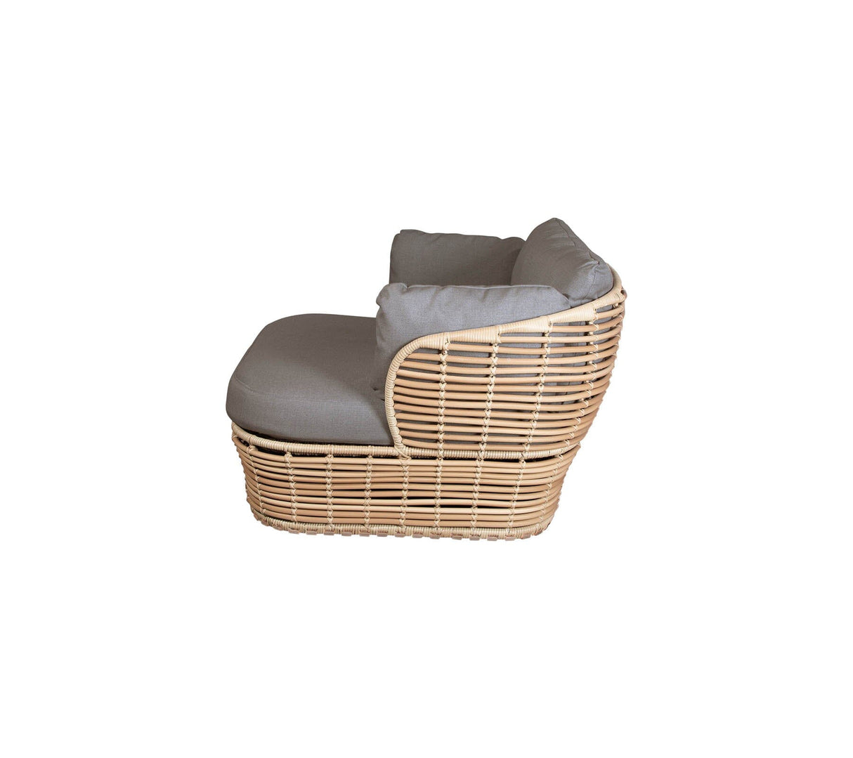 Cane-line Basket Fauteuil Club Lounge, coussins inclus (54200)