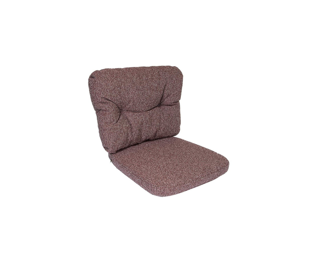 Cane-line Basket / Moments / Ocean Set de coussins pour Fauteuil repas (5417) Dark bordeaux (Tissu Cane-line Wove)