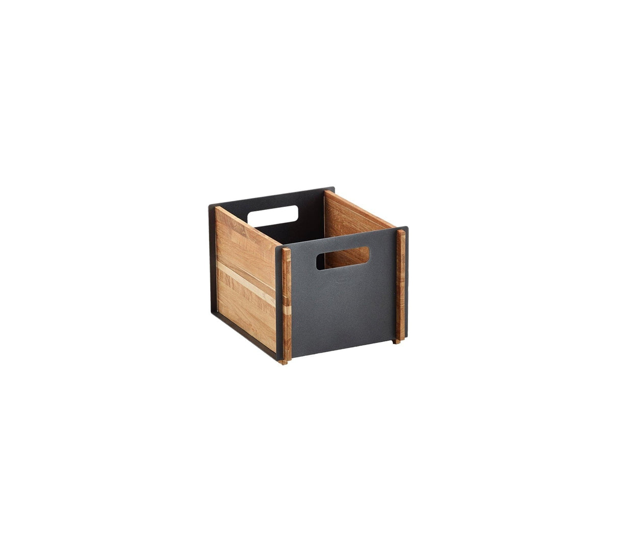 Cane-line Box Boîte de rangement (5780) Teak (teck) avec Lava grey (Aluminium)