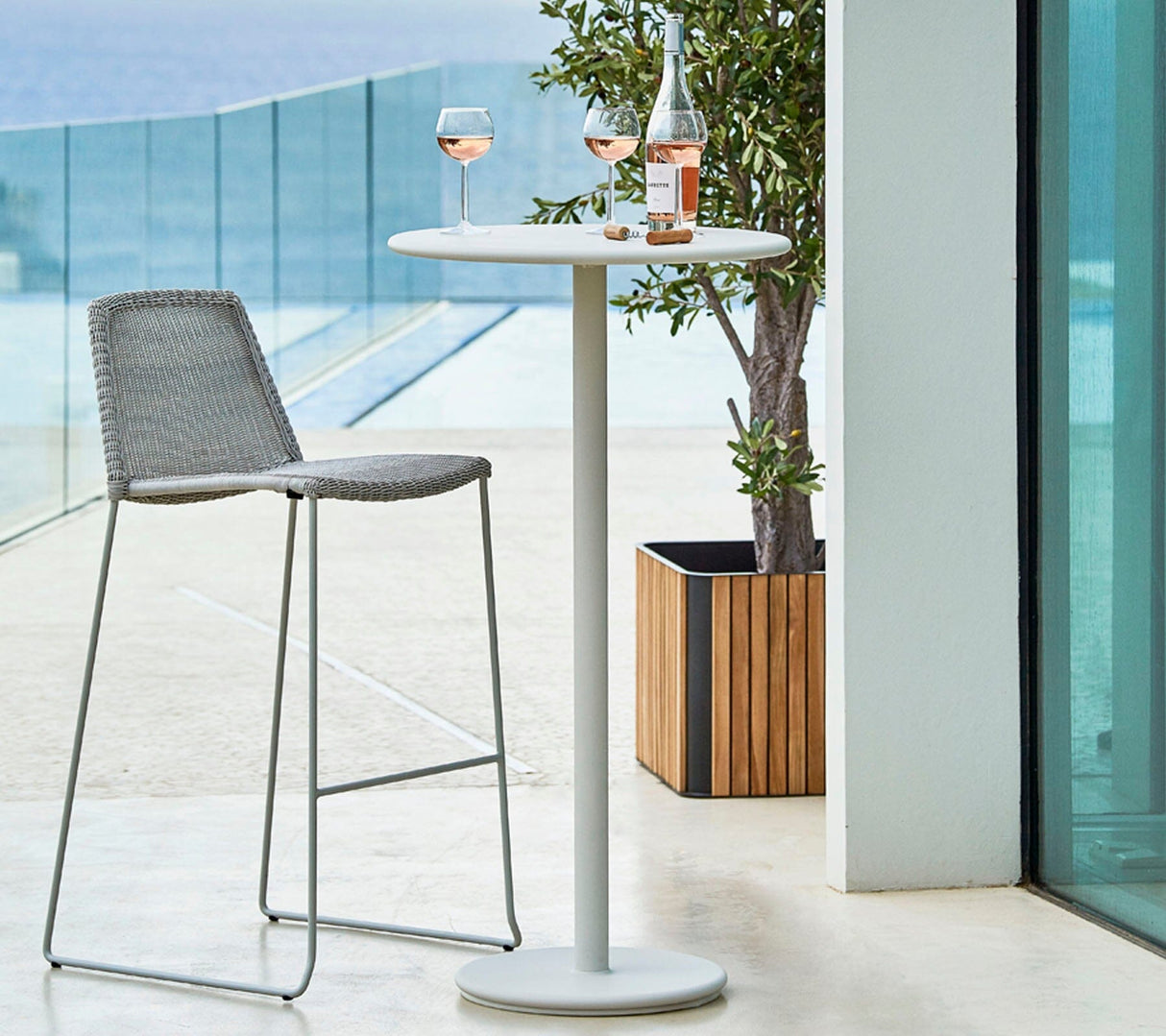 Cane-line Breeze Chaise haute de bar empilable (5465)