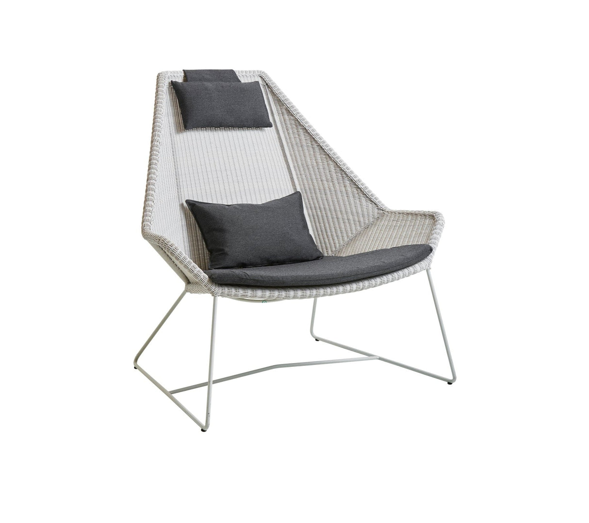 Cane-line Breeze Fauteuil Lounge Haut dossier, coussins en sus (5469)