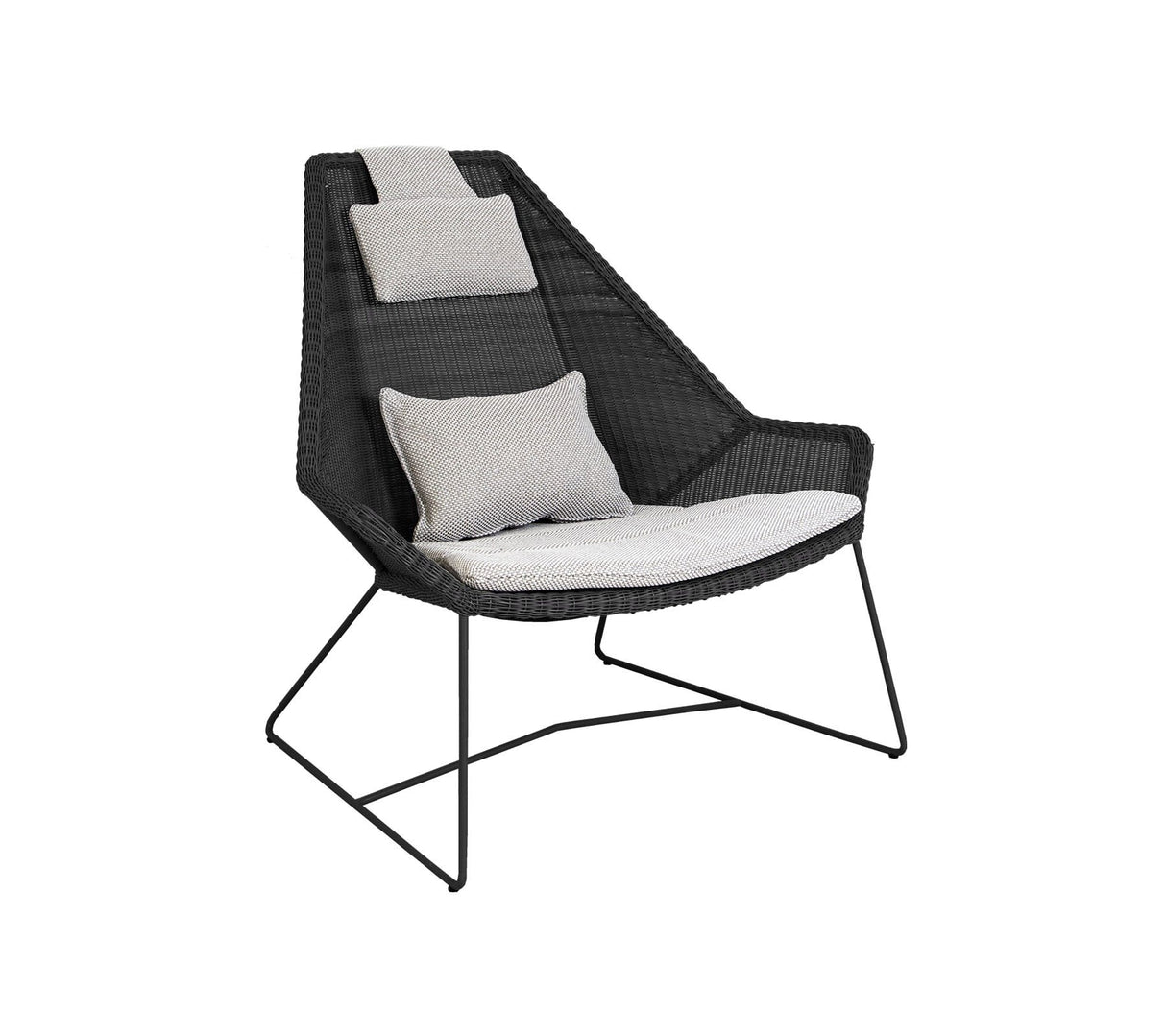 Cane-line Breeze Fauteuil Lounge Haut dossier, coussins en sus (5469)