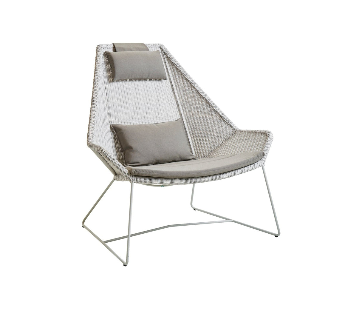 Cane-line Breeze Fauteuil Lounge Haut dossier, coussins en sus (5469)