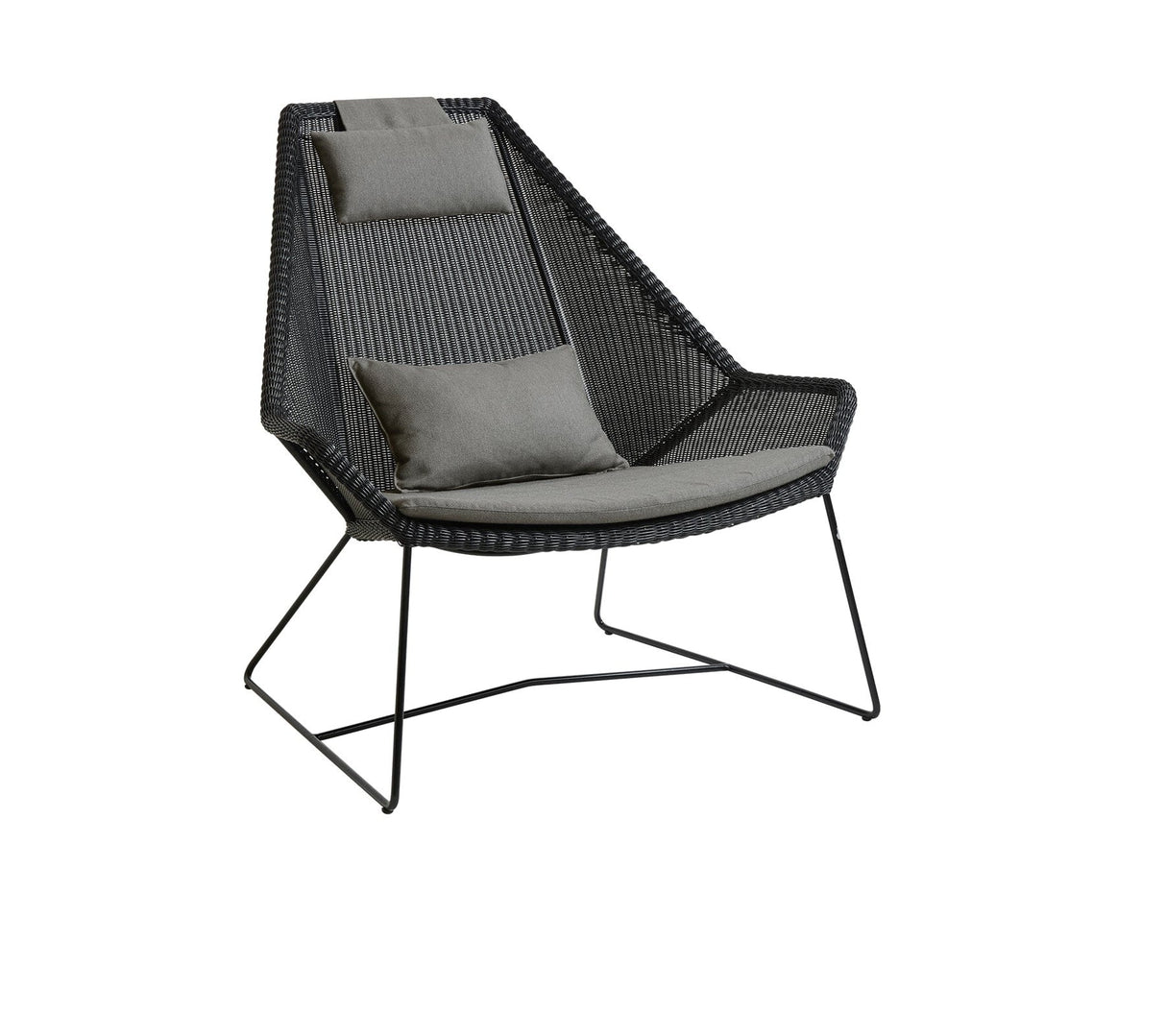Cane-line Breeze Fauteuil Lounge Haut dossier, coussins en sus (5469)