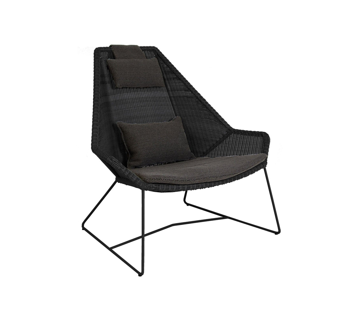 Cane-line Breeze Fauteuil Lounge Haut dossier, coussins en sus (5469)