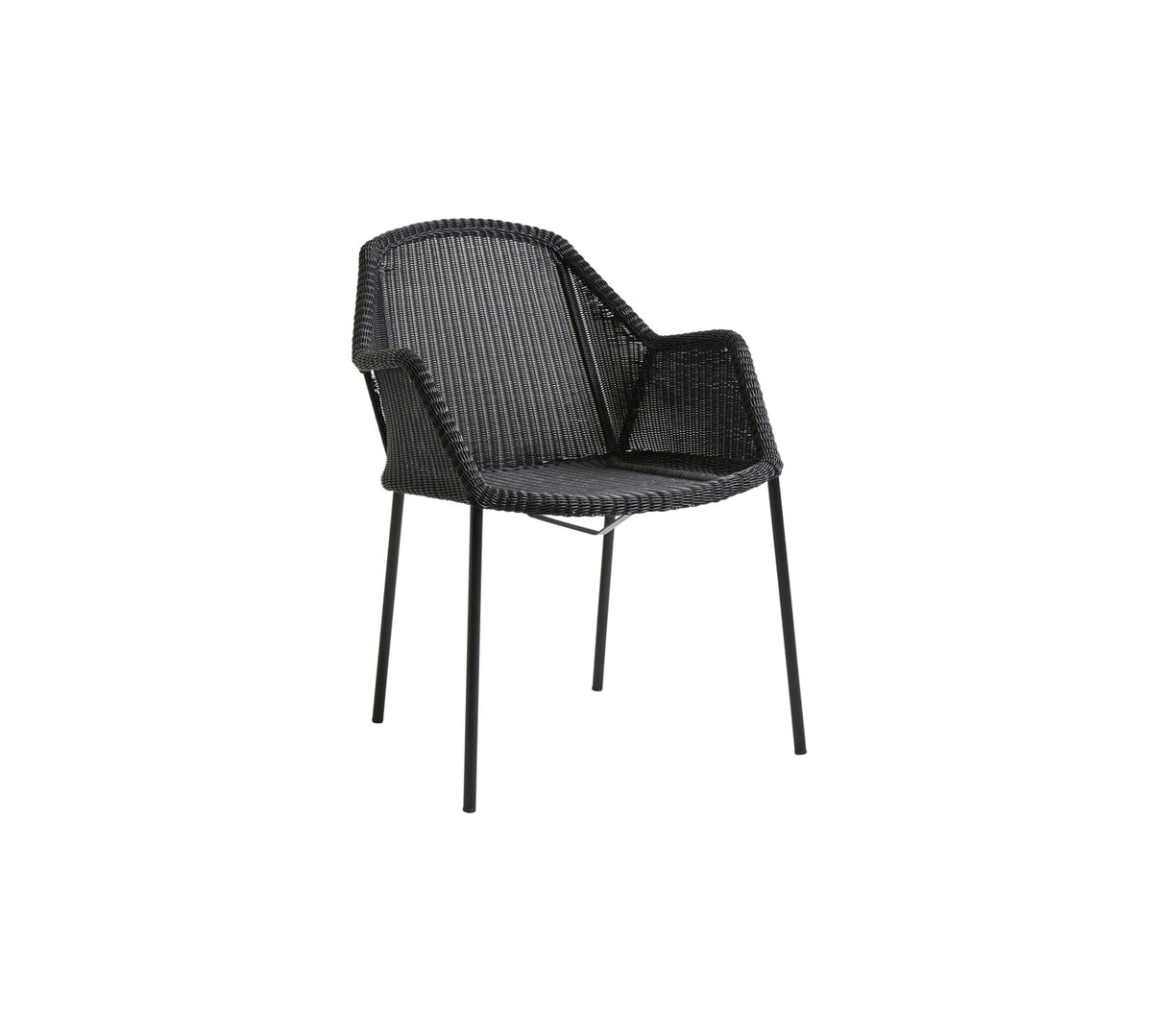 Cane-line Breeze Fauteuil repas empilable, coussins en sus (5464)