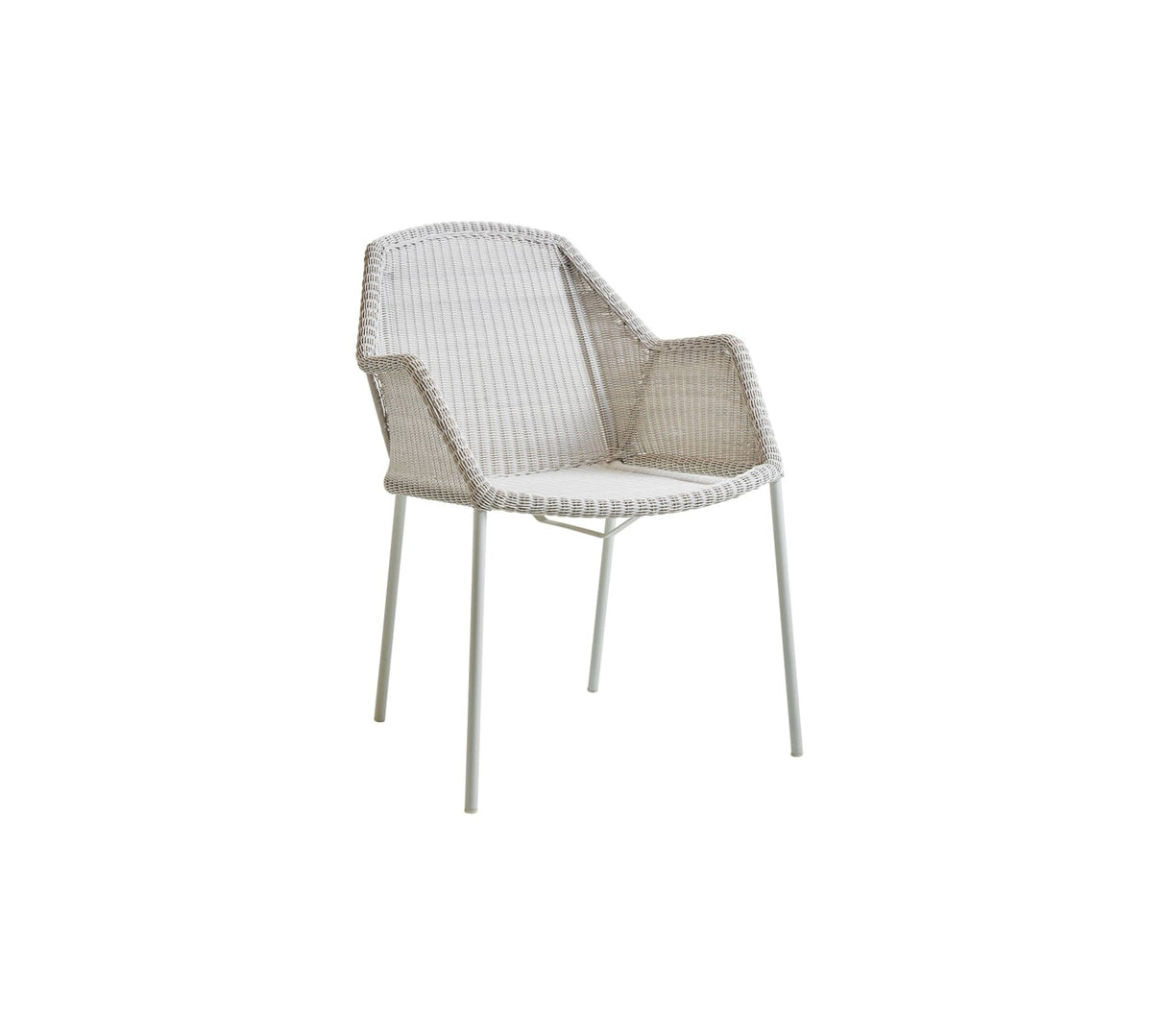 Cane-line Breeze Fauteuil repas empilable, coussins en sus (5464)