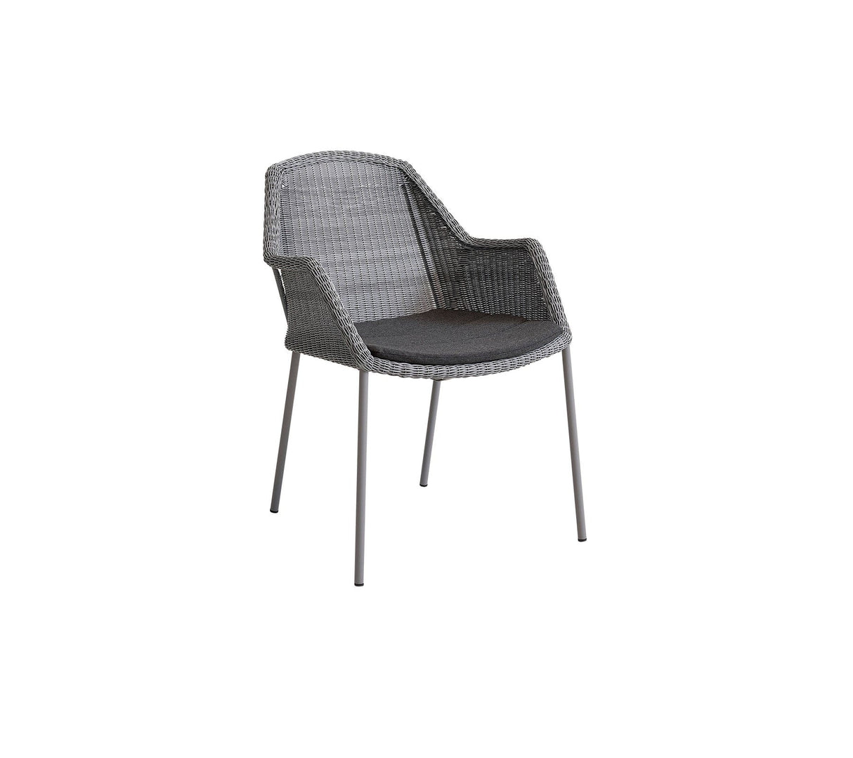 Cane-line Breeze Fauteuil repas empilable, coussins en sus (5464)