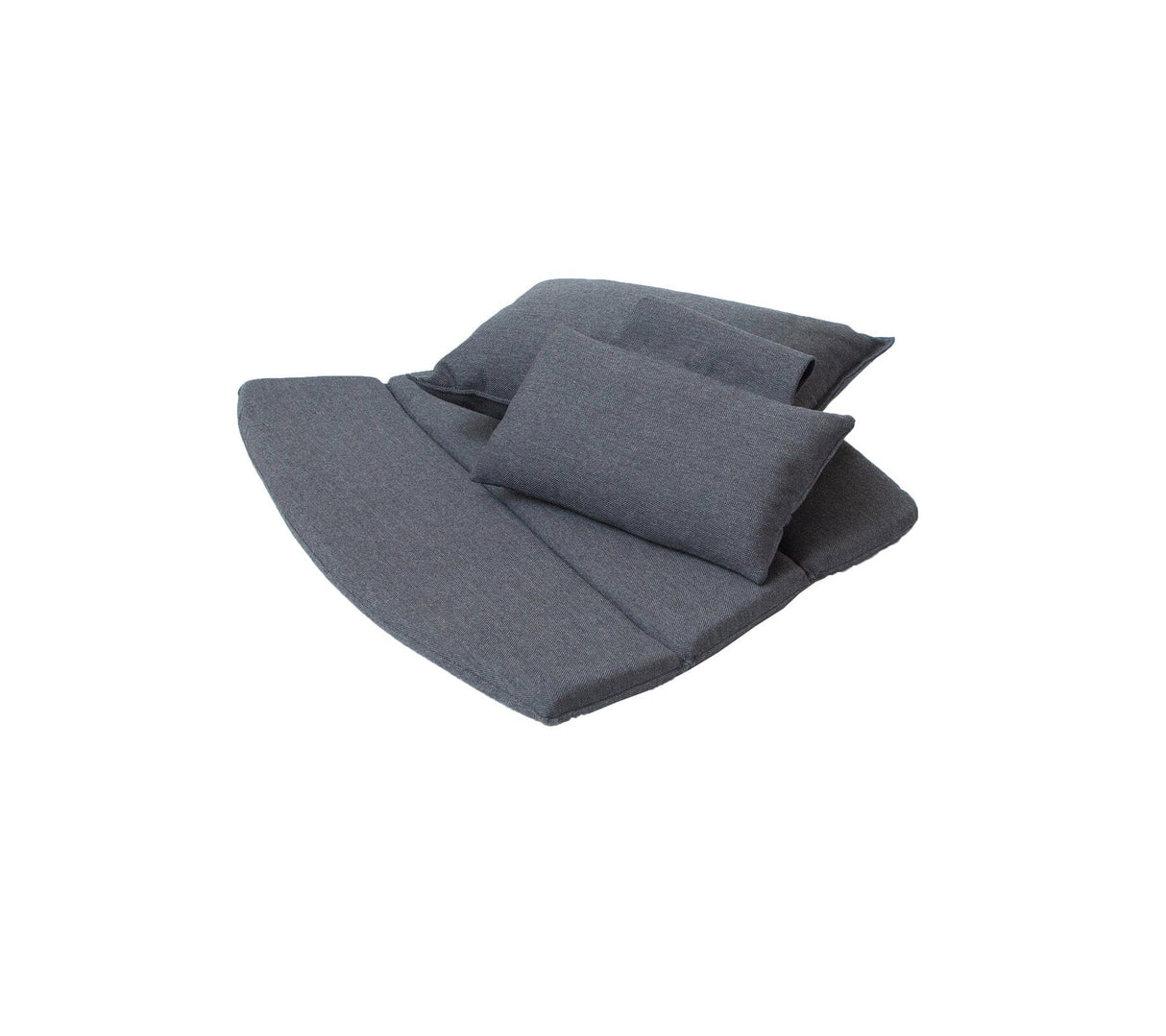 Cane-line Breeze Set de coussins pour Fauteuil Lounge Haut dossier (5469) Black (Tissu Cane-line Natté)