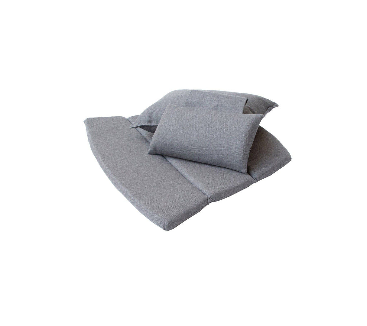 Cane-line Breeze Set de coussins pour Fauteuil Lounge Haut dossier (5469) Grey (Tissu Cane-line Natté)