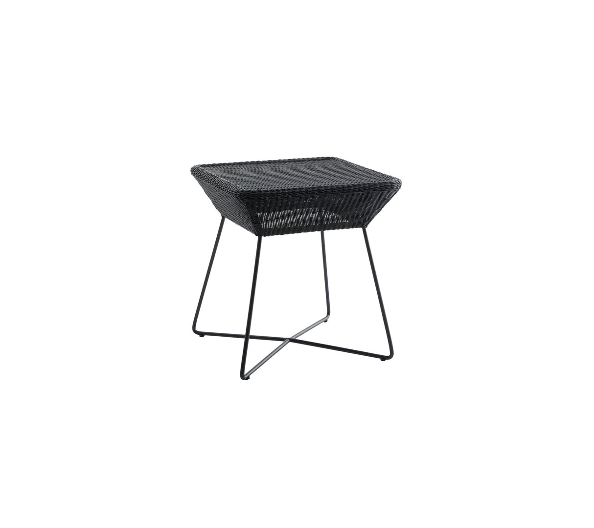 Cane-line Breeze Side Table (5064) Black (Résine tressée, Cane-line Weave)