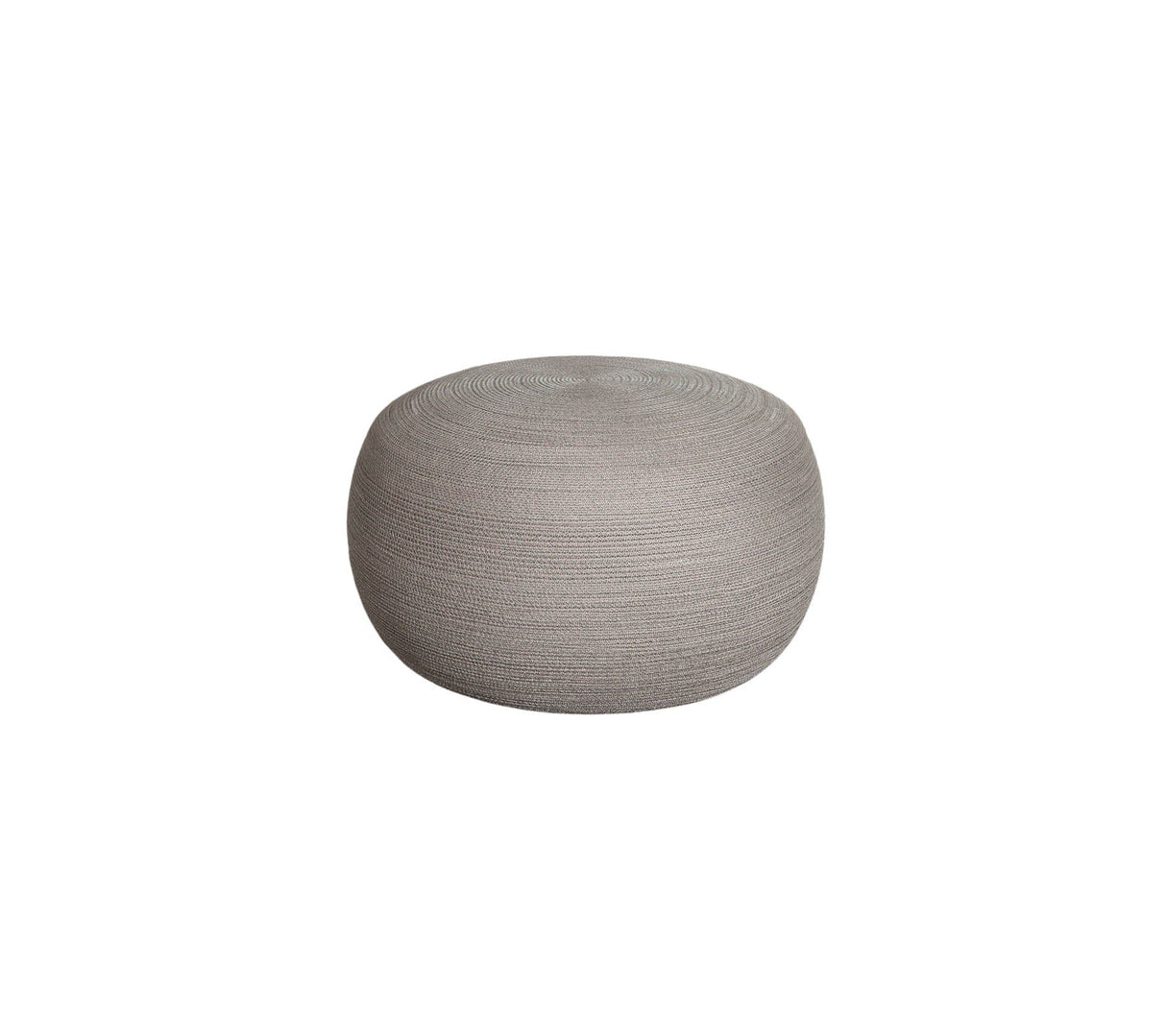 Cane-line Circle Pouf Large rond (8332) Taupe (Cordes Cane-line Soft Rope)