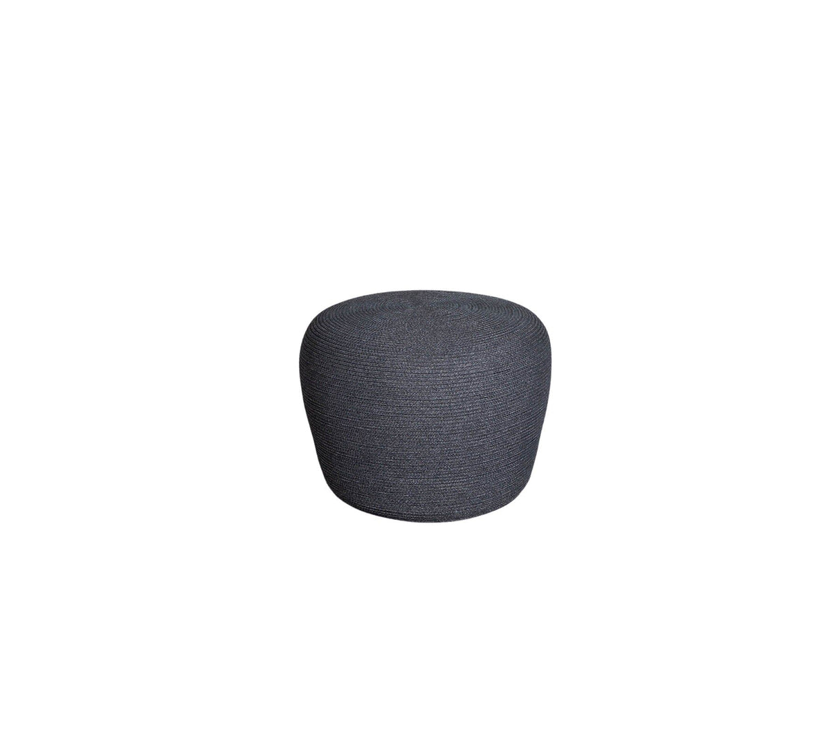 Cane-line Circle Pouf Small conic (8330) Dark grey (Cordes Cane-line Soft Rope)