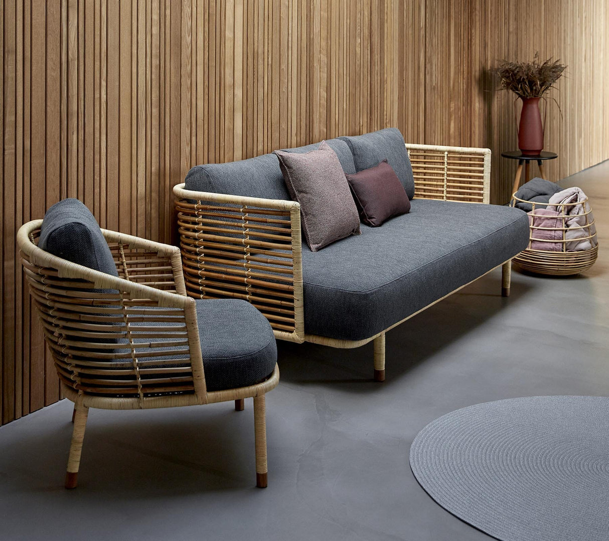 Cane-line Circle Rug Tapis rond Ø 200cm