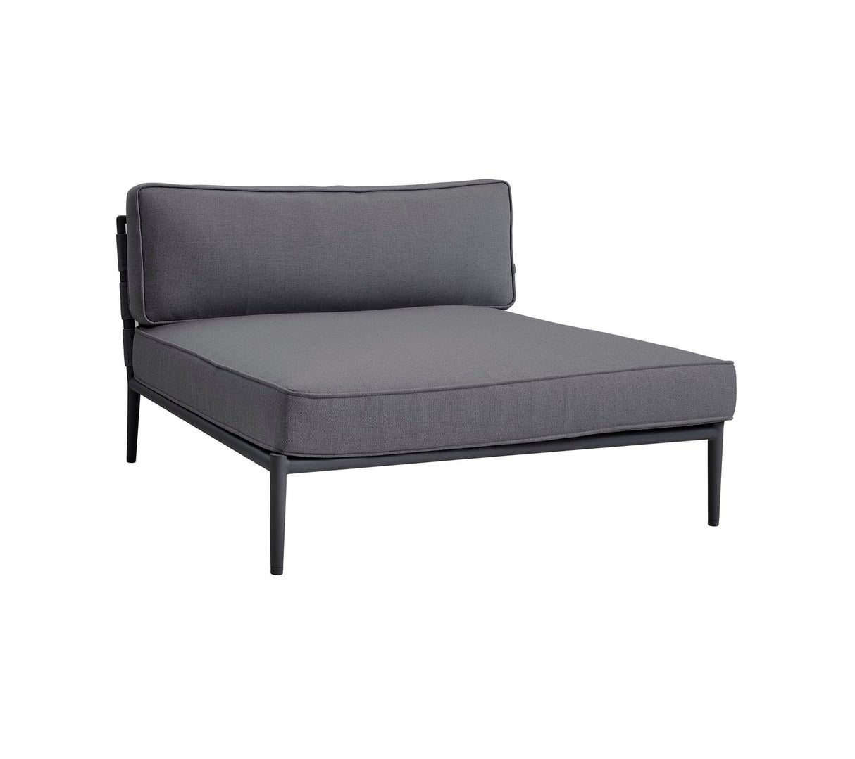Cane-line Conic Daybed Module, coussins inclus (8538) Grey