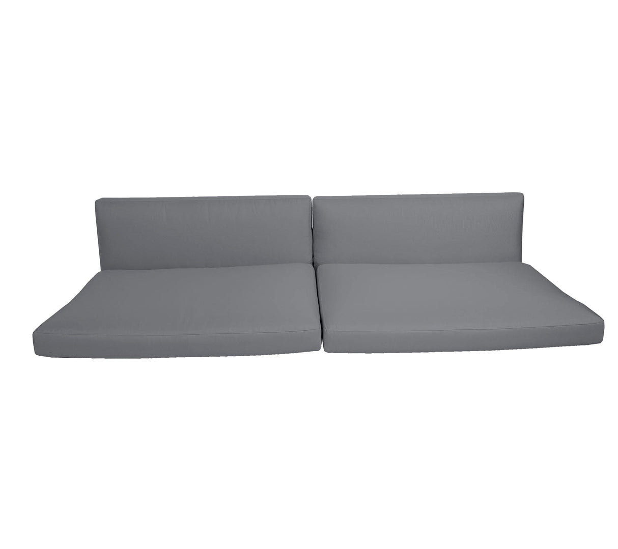 Cane-line Connect Set de coussins pour Canapé 3 places (5592) Grey (Tissu Cane-line Natté)