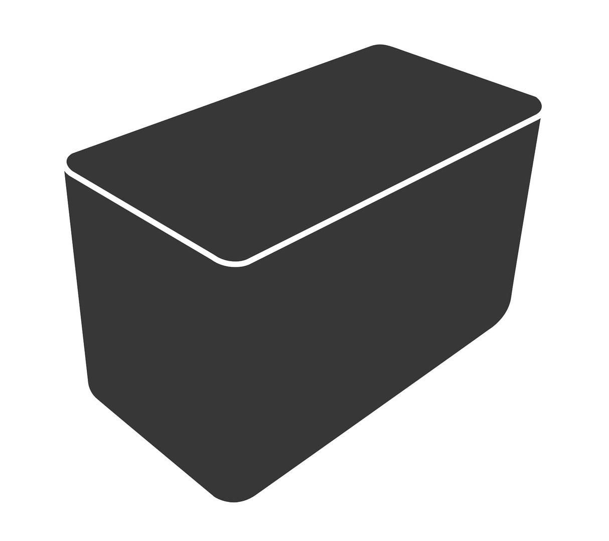 Cane-line Cover 12: Housse pour Canapé 2 places / Table repas (5612S) Black (noir)