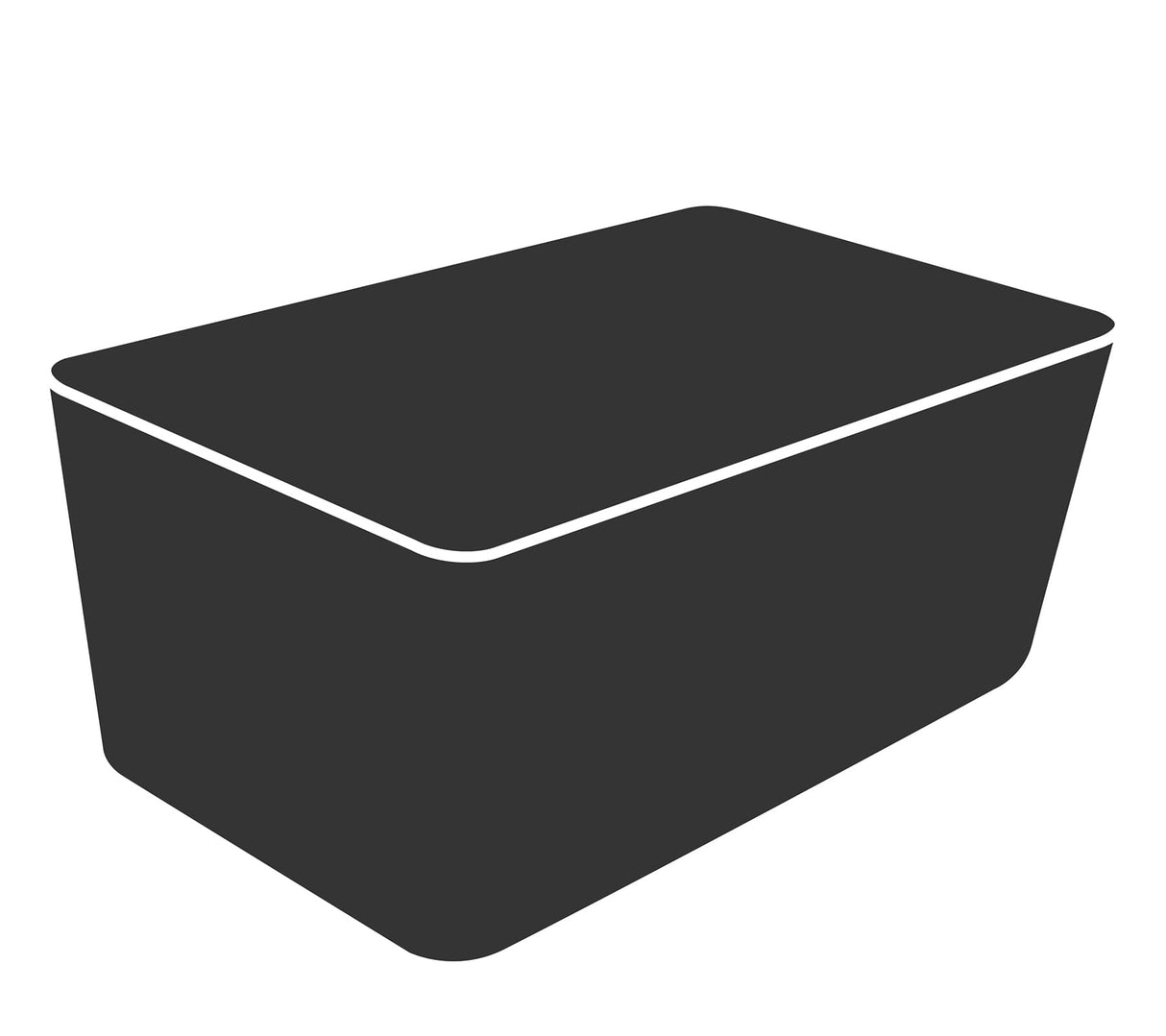 Cane-line Cover 20: Housse pour Peacock Daybed sans Parasol (5620S) Black (noir)