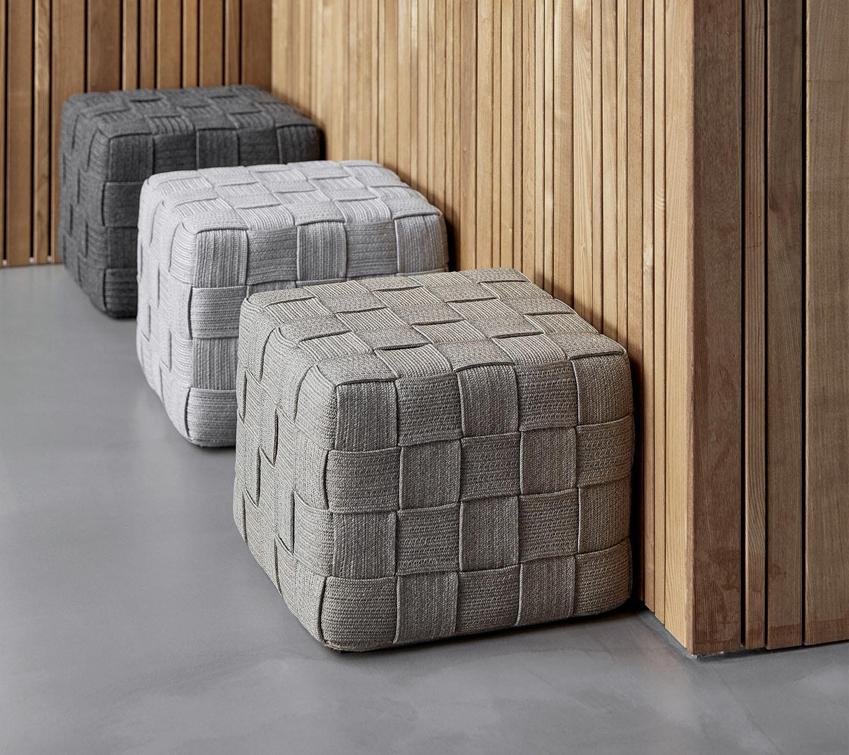 Cane-line Cube Pouf carré (8340R)