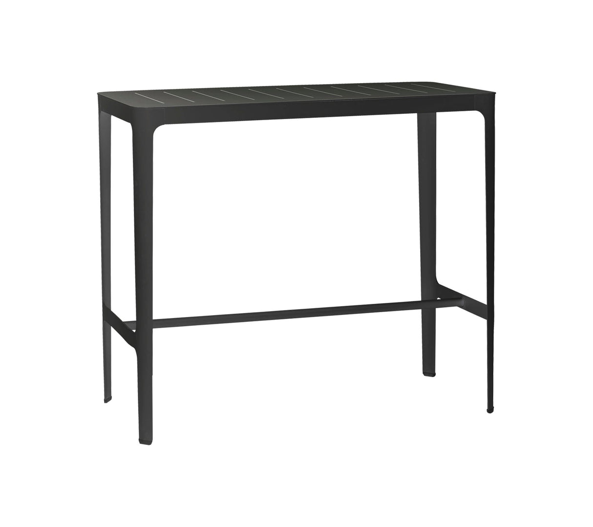 Cane-line Cut Table haute de bar (11501) Black (Aluminium)