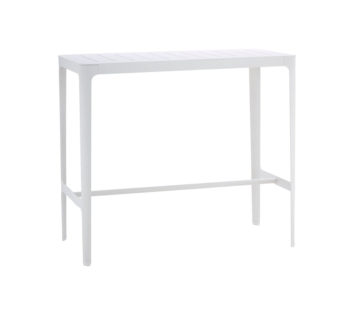 Cane-line Cut Table haute de bar (11501) White (Aluminium)