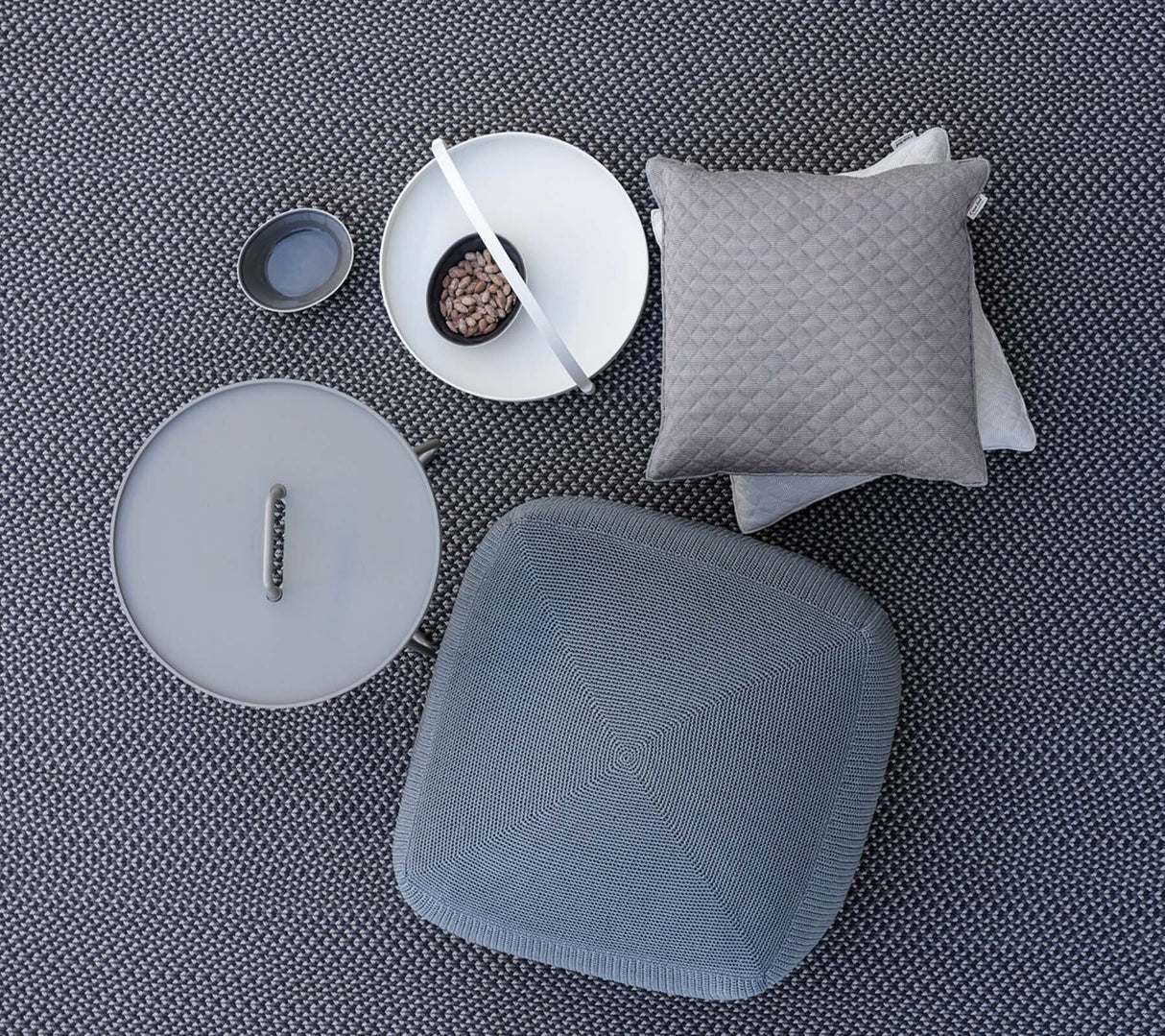 Cane-line Divine Pouf tricot (8320Y)