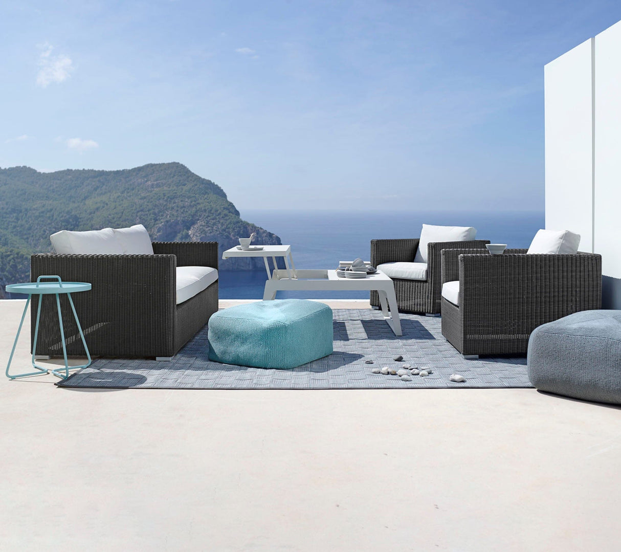 Cane-line Divine Pouf tricot (8320Y)