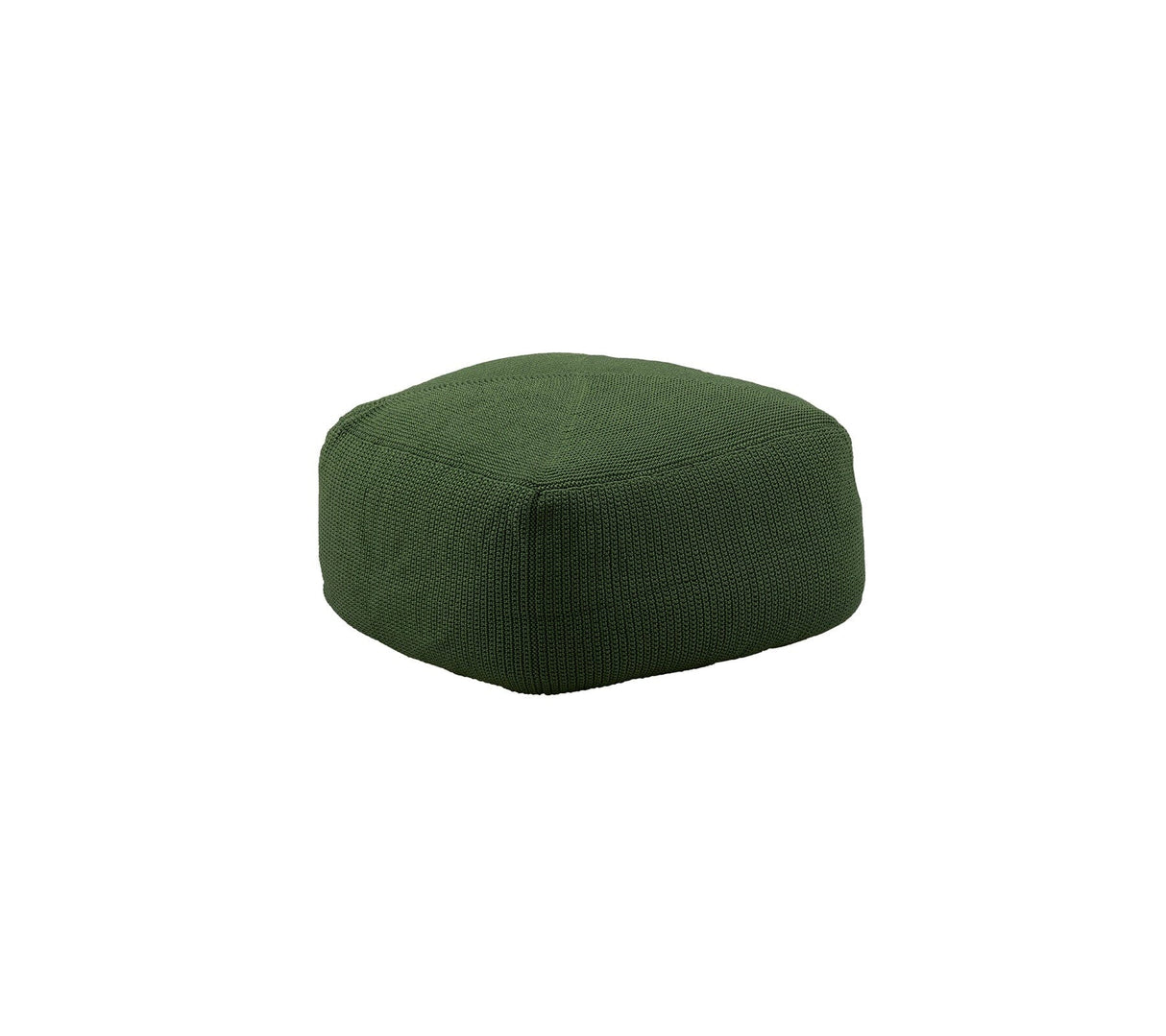 Cane-line Divine Pouf tricot (8320Y) Dark green