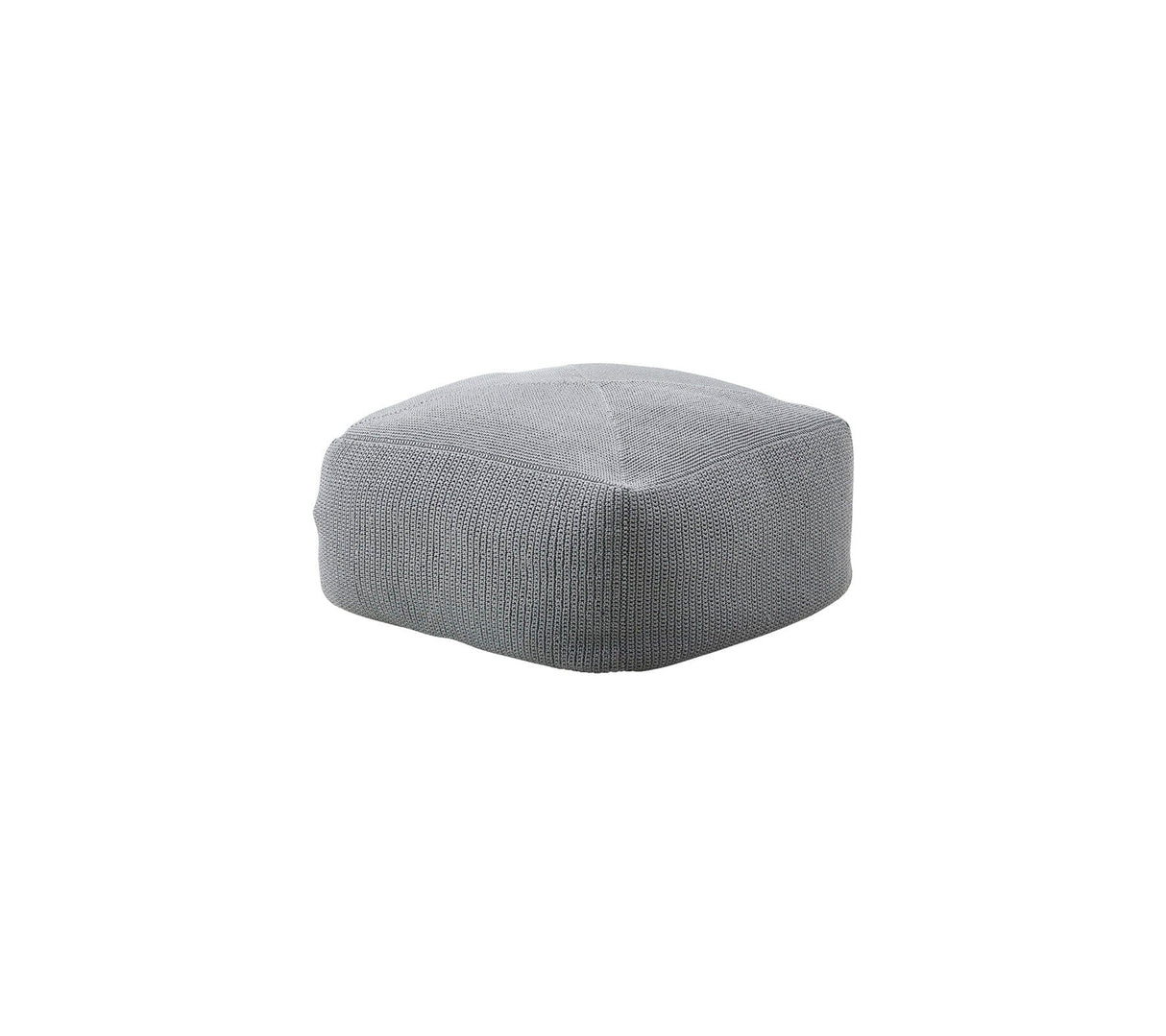 Cane-line Divine Pouf tricot (8320Y) Grey
