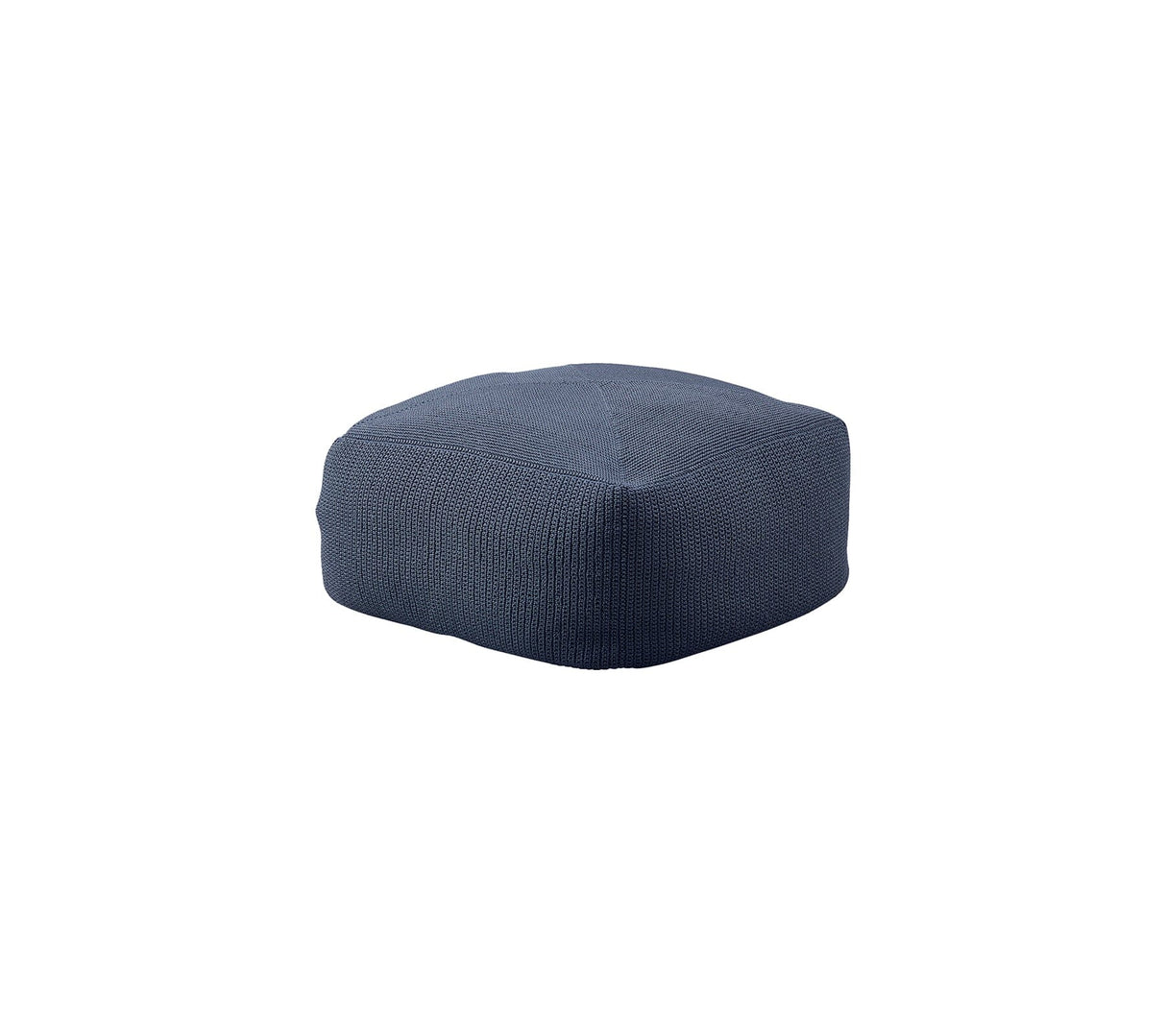 Cane-line Divine Pouf tricot (8320Y) Midnight blue