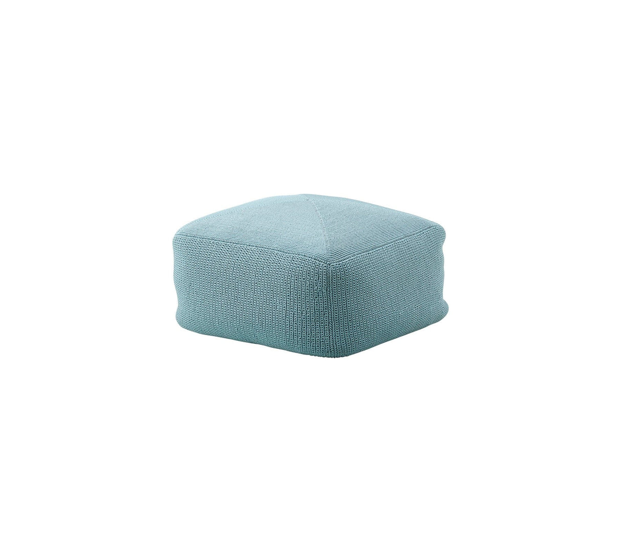 Cane-line Divine Pouf tricot (8320Y) Turquoise