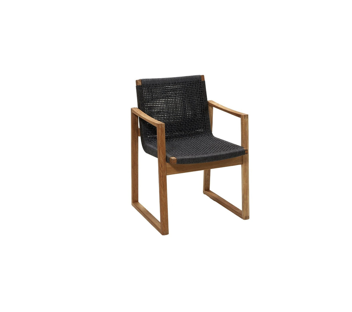 Cane-line Endless Fauteuil repas (54501) Dark grey (Cordes Cane-line Soft Rope)